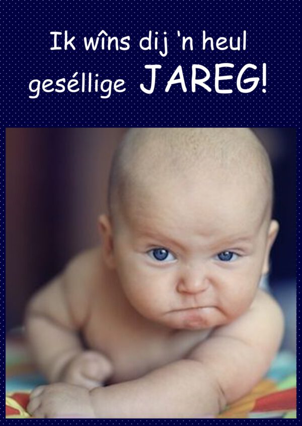 Ik wîns dij 'n heul gesellige jareg!