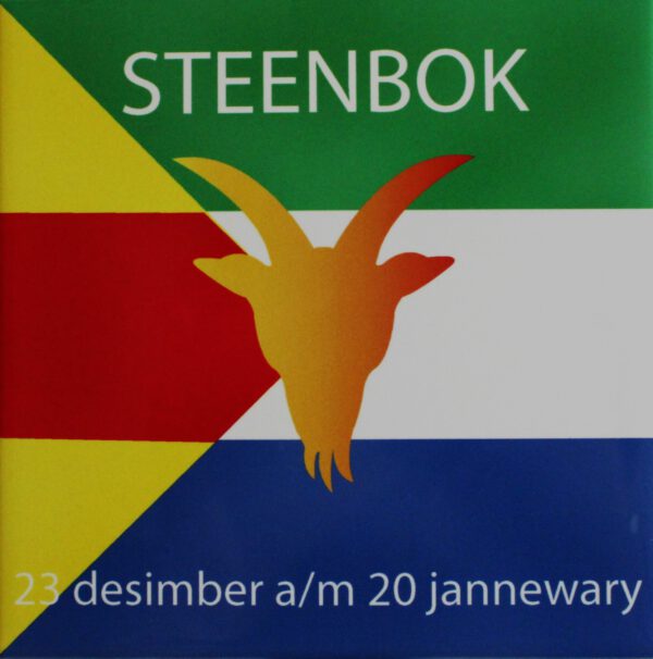 Tegel sterrebeeld Steenbok